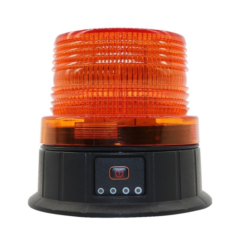 WETECH 5" Beacon Signal Rechargeable LED Rotating Flashing Warning Lights