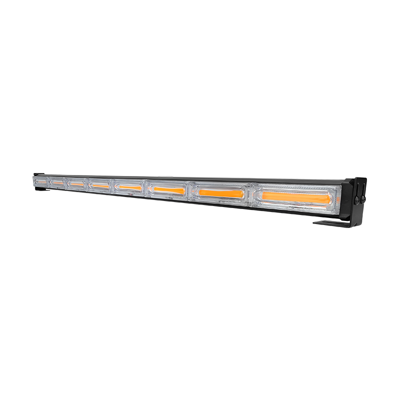 WETECH 32W 30" LED Strobe Light Bar Flash Rooftop Emergency Warning Light