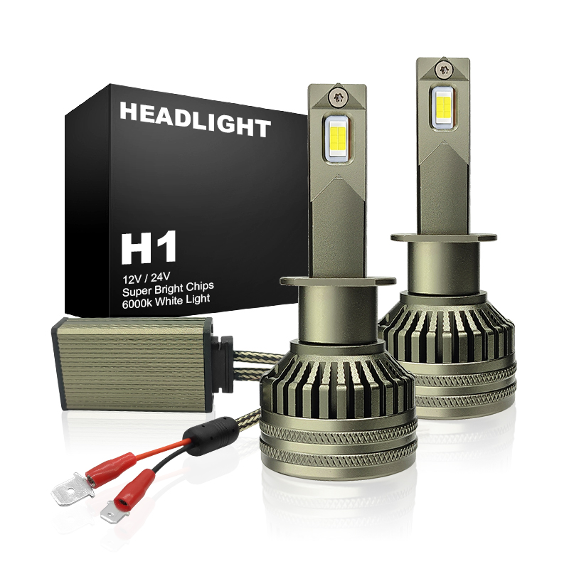 WETECH 35W LED Headlight Bulbs H1 Socket Auto Car LED Headlamp