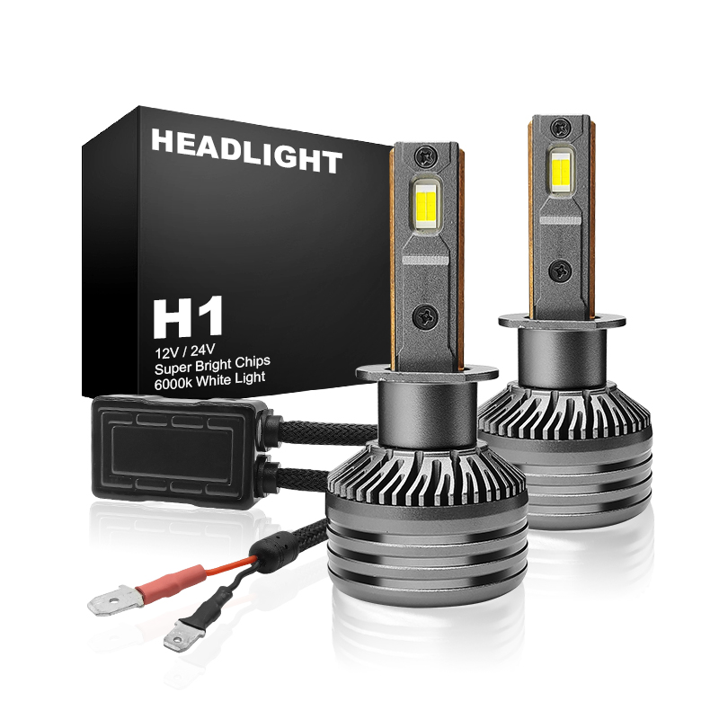 WETECH 55W LED Headlight Bulbs H1 Socket Auto Car LED Headlamp