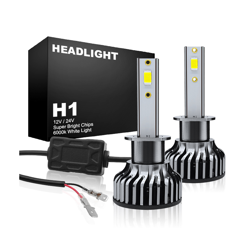 WETECH 25W LED Headlight Bulbs H1 Socket Auto Car LED Headlamp