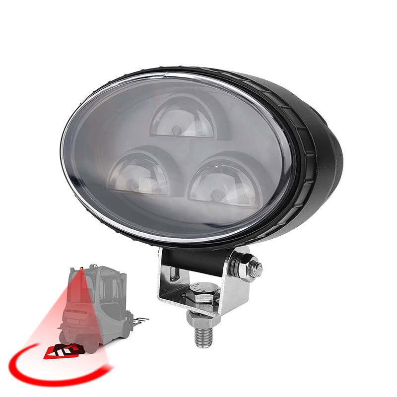 WETECH 30W 5" Forklift Warning Light Arc Beam Safety Lamp
