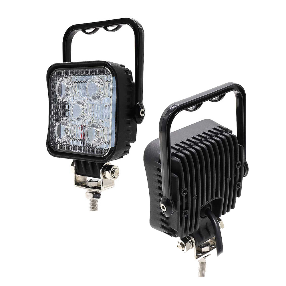 Lampes de travail LED carrées WETECH 15W 3" avec poignée