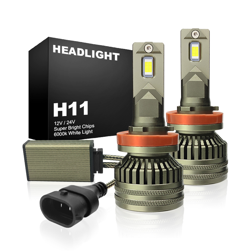 WETECH 35W LED Headlight Bulbs H11 Socket Auto Car LED Headlamp