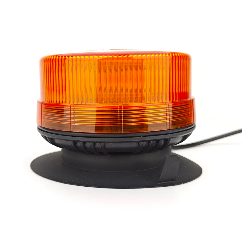 WETECH Low Cover Model Beacon Signal LED Flashing Warning Light With Magnet Sucker Type