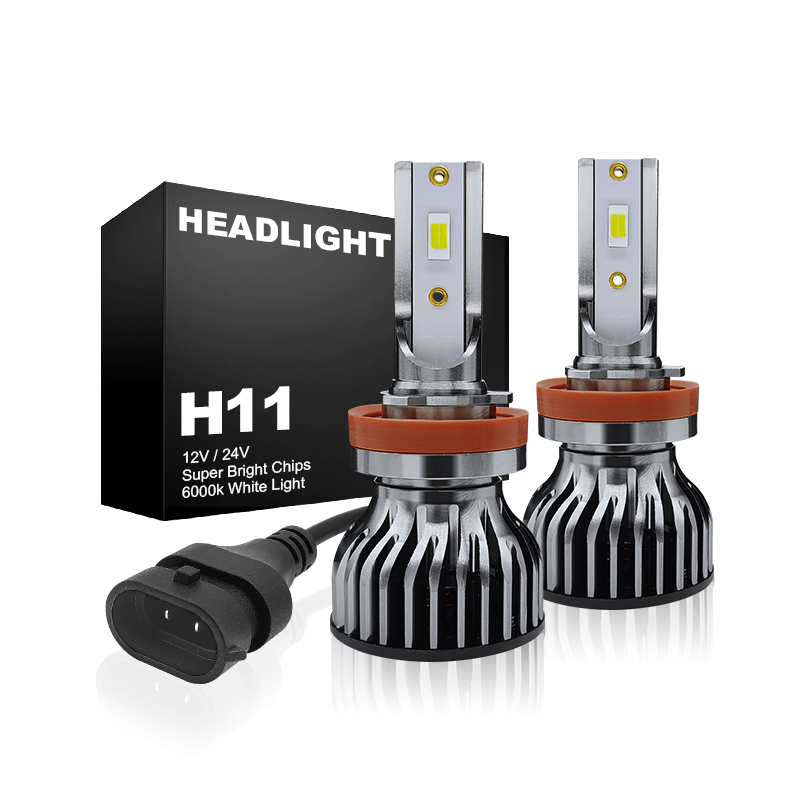 WETECH 25W LED Headlight Bulbs H11 Socket Auto Car LED Headlamp