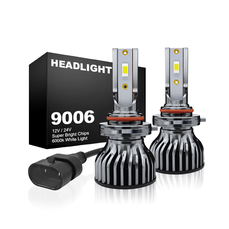 WETECH 25W LED Headlight Bulbs 9006 Socket Auto Car LED Headlamp