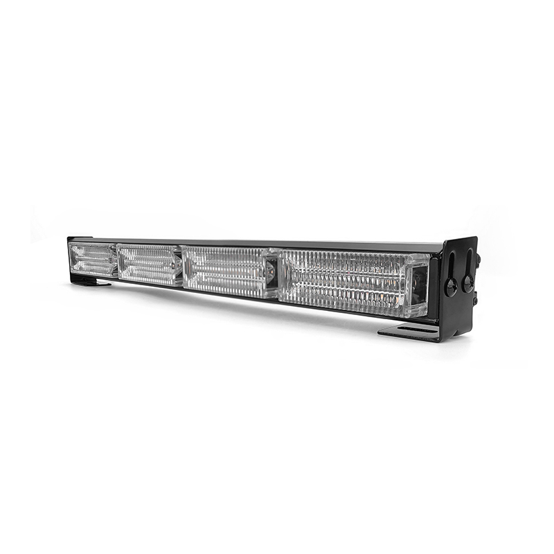 WETECH 32W 16" LED Strobe Light Bar Flash Rooftop Emergency Warning Light