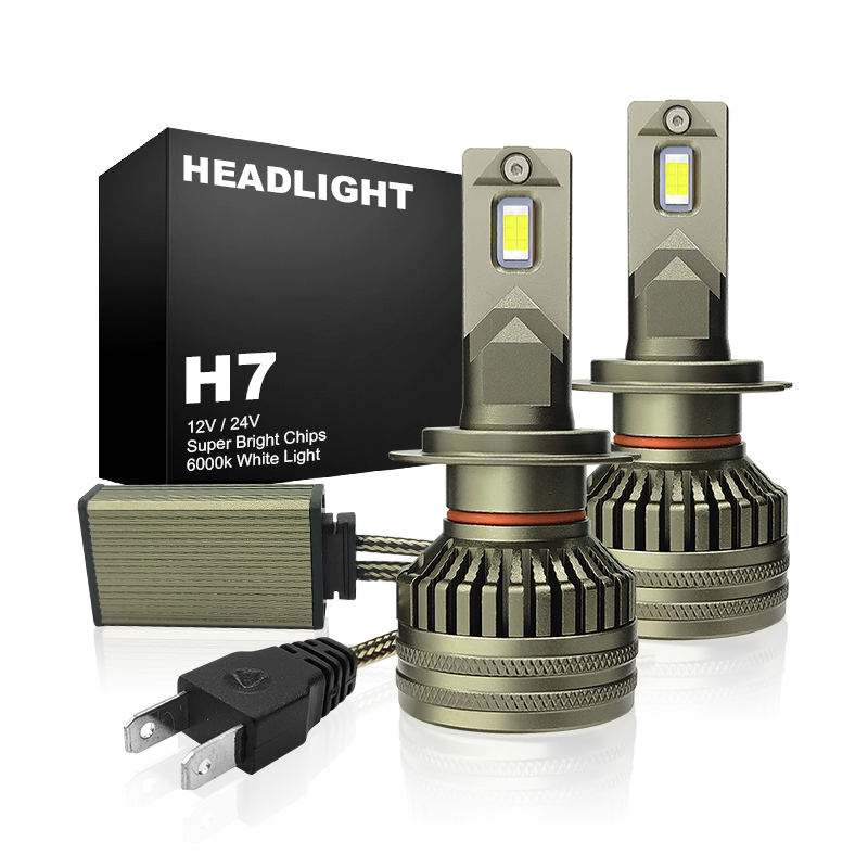 WETECH 35W LED Headlight Bulbs H7 Socket Auto Car LED Headlamp