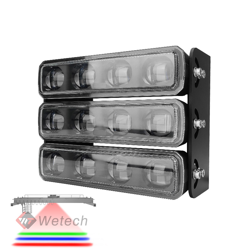 WETECH 180W High Power LED Overhead Crane Warning and Safety Lights