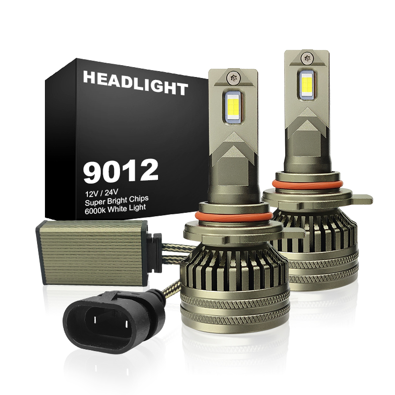 WETECH 35W LED Headlight Bulbs 9012 Socket Auto Car LED Headlamp