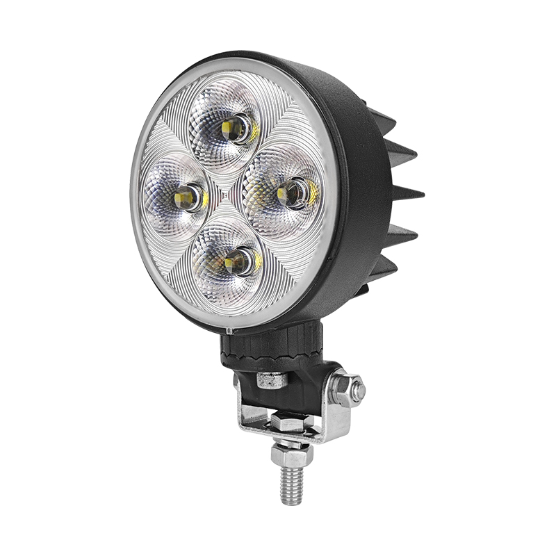 Lampe de Travail LED Ronde WETECH 40W Support Rotatif 360°