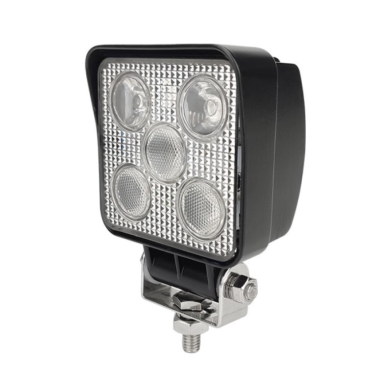 WETECH 15W 4" LED Auxiliary Spot Light Square Off-road Driving Lights