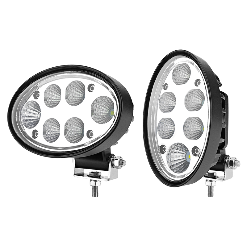 WETECH 30W Oval LED Work Light 360 ° Rotary support For Farm Equipment