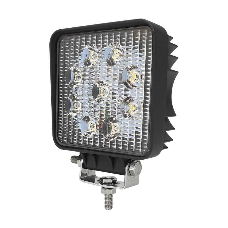 WETECH 27W 5 "Lampes de travail à LED Lampe de travail à inondation carrée